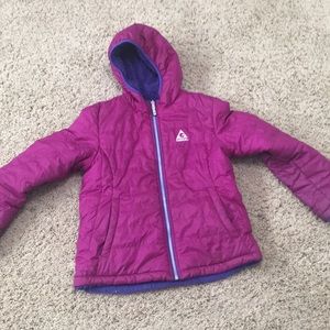 Reversible winter jacket